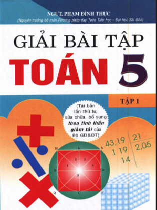 Giải bài tập toán lớp 5 tập 1